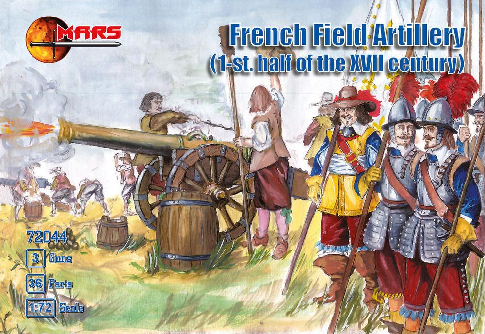 French Field Artillery I.half of XVII von Mars Figures