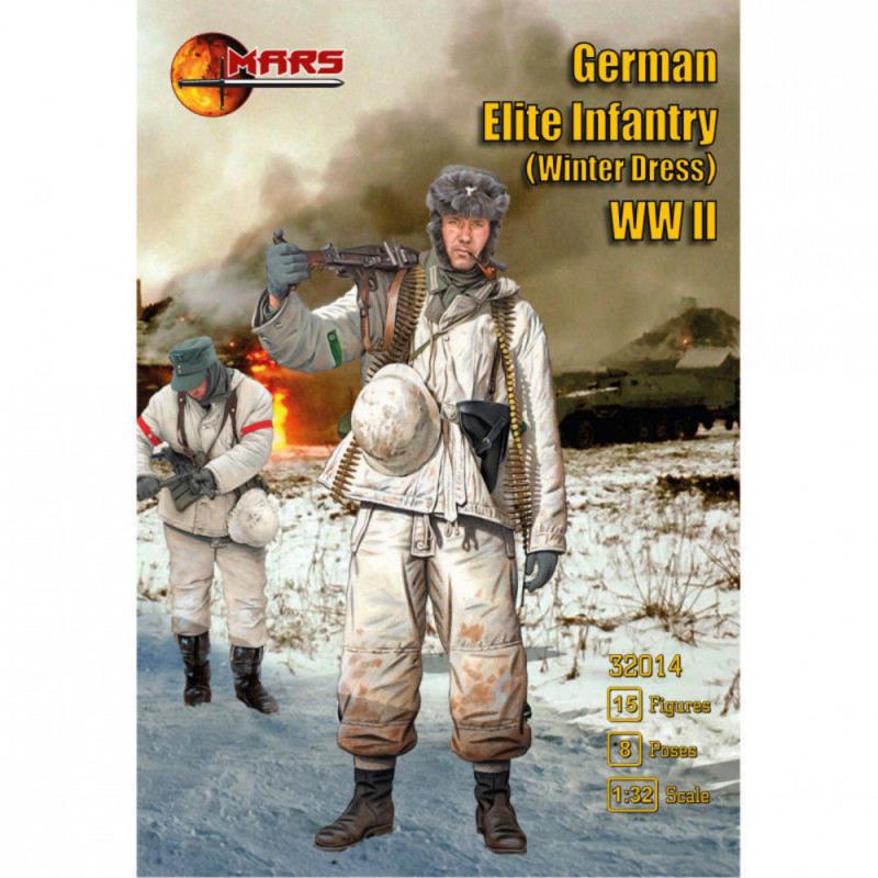 German Elite Infantry (winter dress) WWI von Mars Figures