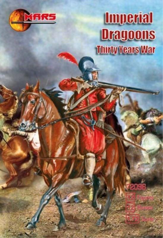 Imperial dragoons, Thirty Years War von Mars Figures