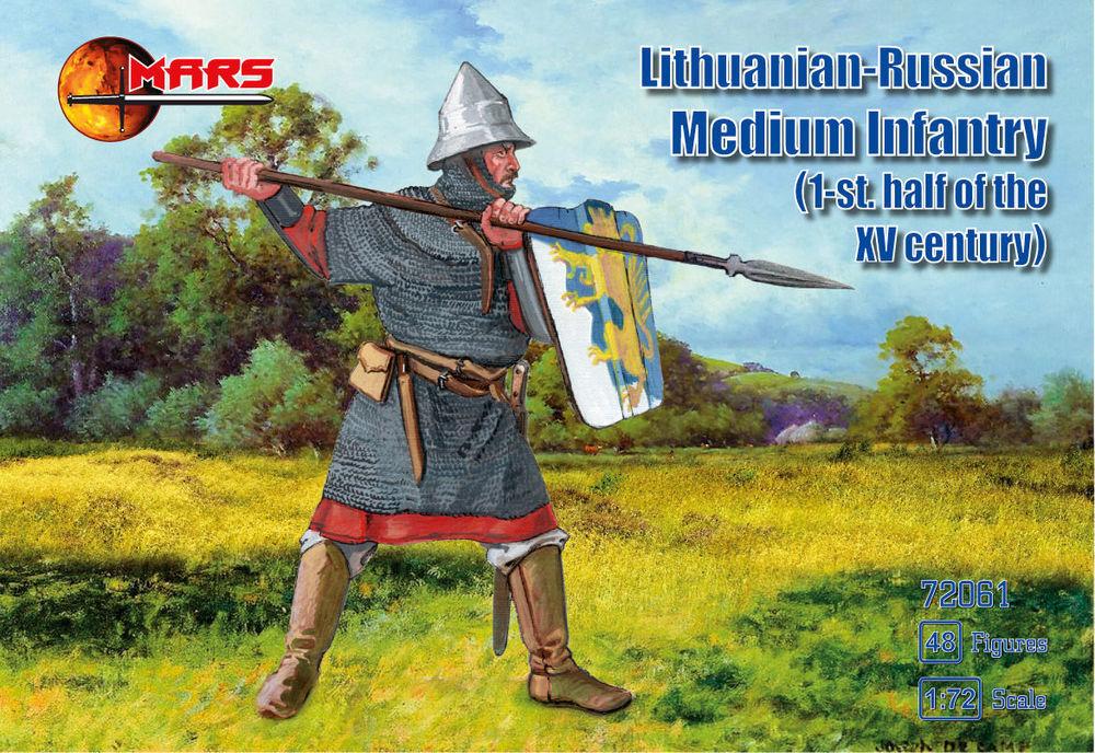 Lithuanian-Russian medium infantry von Mars Figures