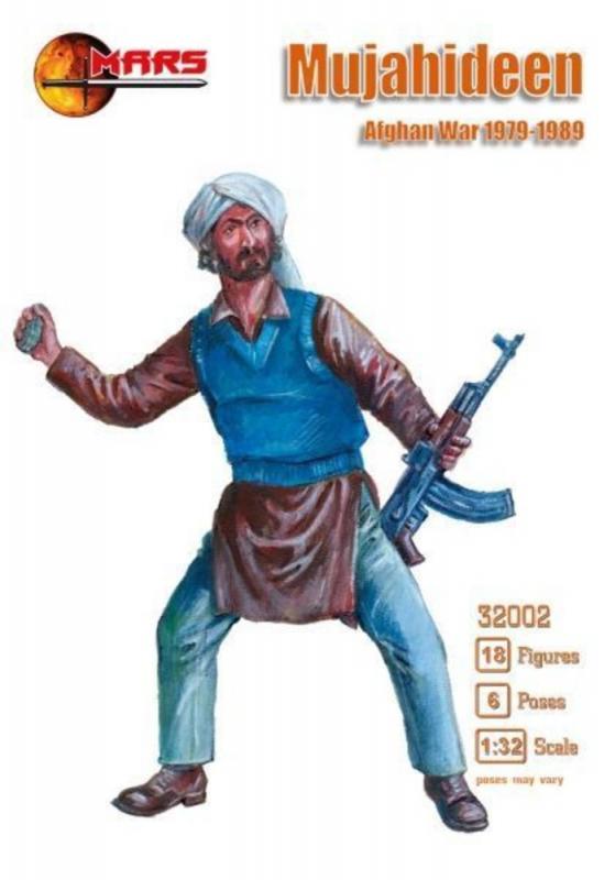 Mujahideen, Afghan War 1979-1989 von Mars Figures
