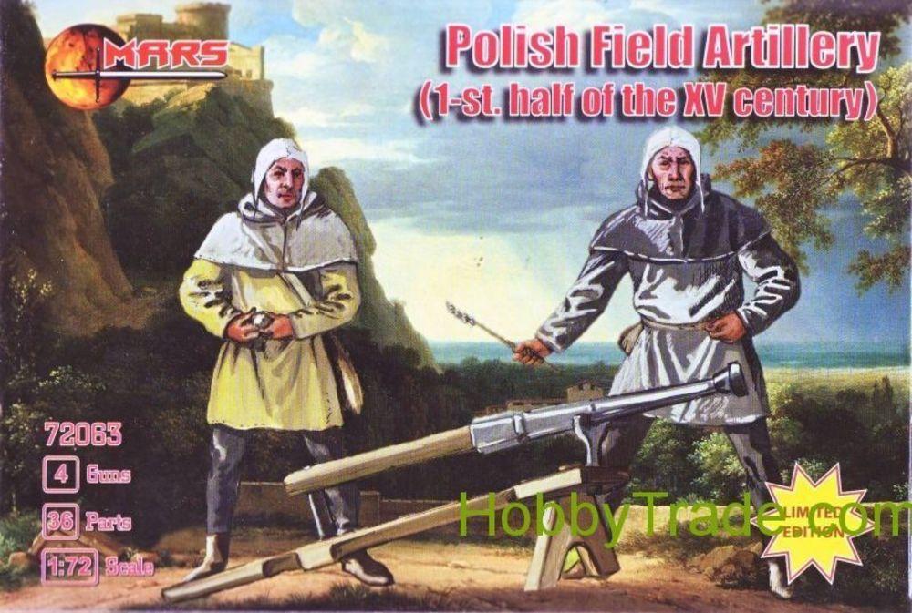 Polish field artillery, 1st half XV cent von Mars Figures