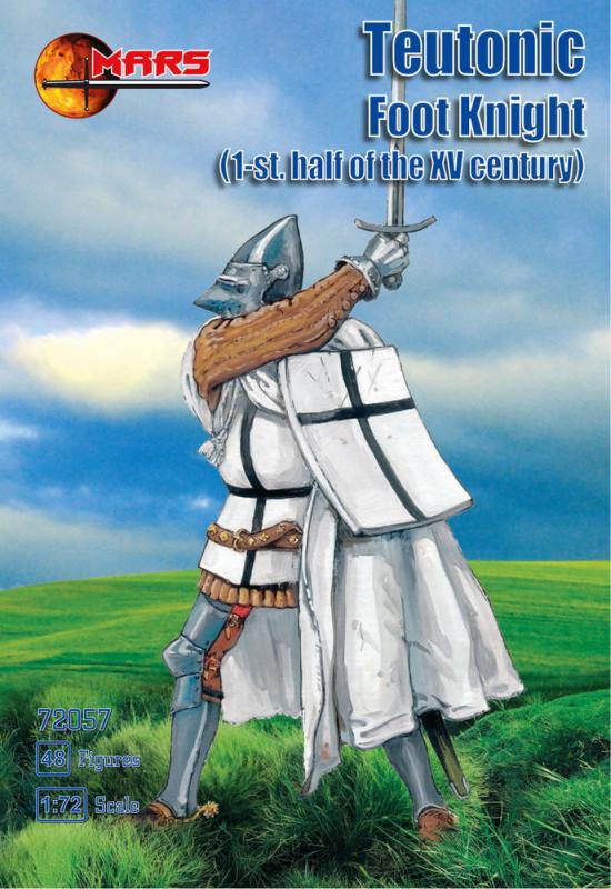 Teutonic Foot Knight I half of XV centur von Mars Figures