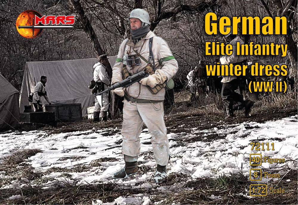 WWII German elite infantry - Winter dress von Mars Figures