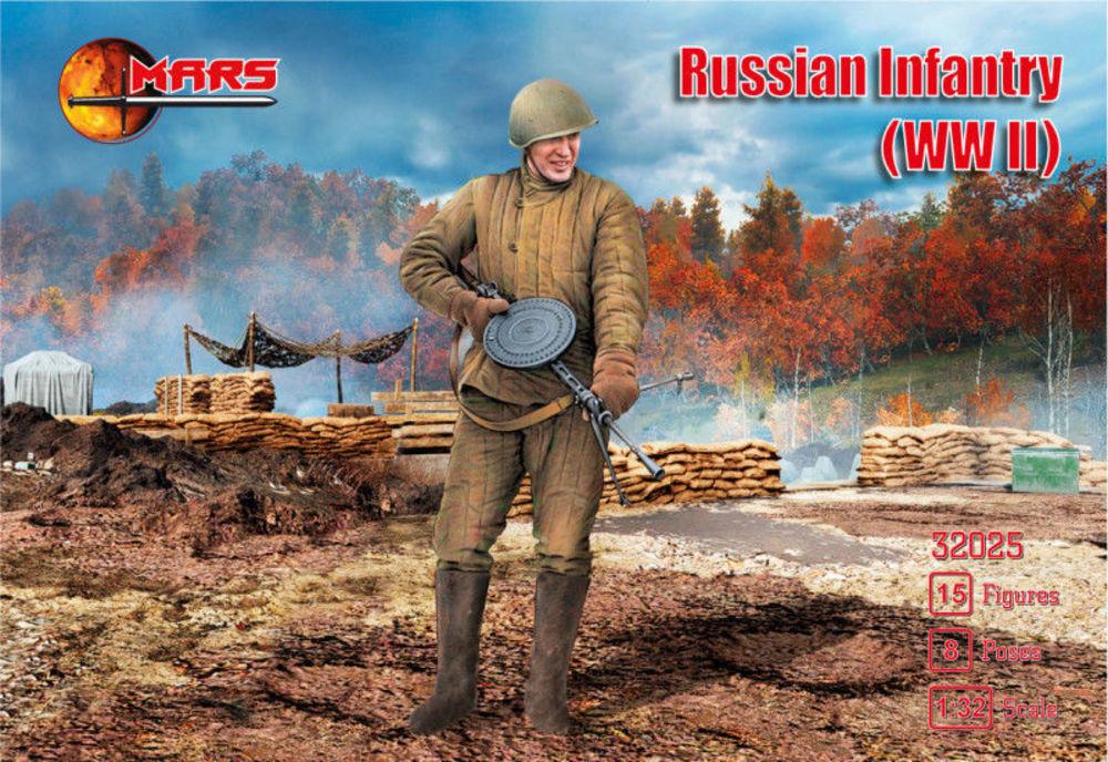WWII Russian infantry von Mars Figures