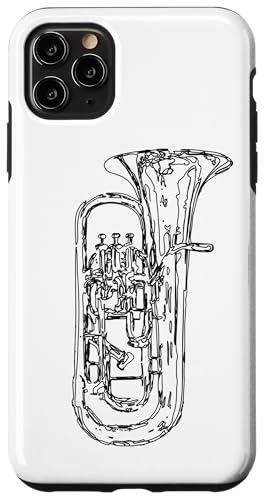 Euphonium Skizze Blasmusiker Marschkapelle Euphoniumspieler Hülle für iPhone 11 Pro Max Euphonium Skizze Blasmusiker Marschkapelle Euphoniumspieler Hülle für iPhone 11 Pro Max von Marschkapellen Geschenke für Blasmusiker