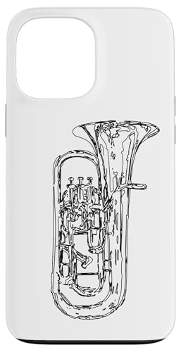 Euphonium Skizze Blasmusiker Marschkapelle Euphoniumspieler Hülle für iPhone 13 Pro Max Euphonium Skizze Blasmusiker Marschkapelle Euphoniumspieler Hülle für iPhone 13 Pro Max von Marschkapellen Geschenke für Blasmusiker