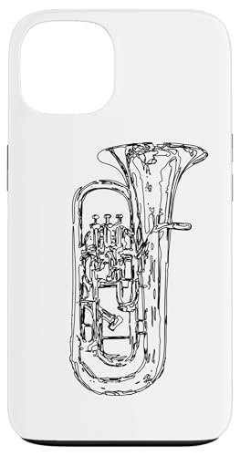 Euphonium Skizze Blasmusiker Marschkapelle Euphoniumspieler Hülle für iPhone 13 Euphonium Skizze Blasmusiker Marschkapelle Euphoniumspieler Hülle für iPhone 13 von Marschkapellen Geschenke für Blasmusiker