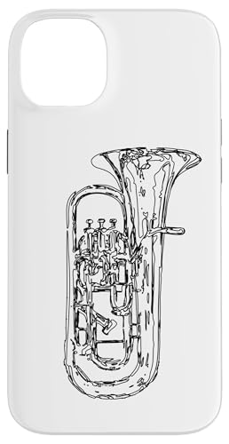 Euphonium Skizze Blasmusiker Marschkapelle Euphoniumspieler Hülle für iPhone 14 Plus Euphonium Skizze Blasmusiker Marschkapelle Euphoniumspieler Hülle für iPhone 14 Plus von Marschkapellen Geschenke für Blasmusiker