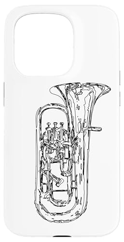 Euphonium Skizze Blasmusiker Marschkapelle Euphoniumspieler Hülle für iPhone 15 Pro Euphonium Skizze Blasmusiker Marschkapelle Euphoniumspieler Hülle für iPhone 15 Pro von Marschkapellen Geschenke für Blasmusiker