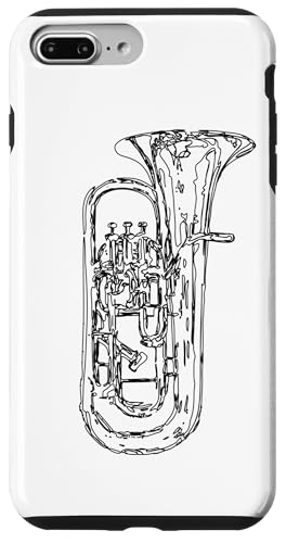 Euphonium Skizze Blasmusiker Marschkapelle Euphoniumspieler Hülle für iPhone 7 Plus/8 Plus Euphonium Skizze Blasmusiker Marschkapelle Euphoniumspieler Hülle für iPhone 7 Plus/8 Plus von Marschkapellen Geschenke für Blasmusiker