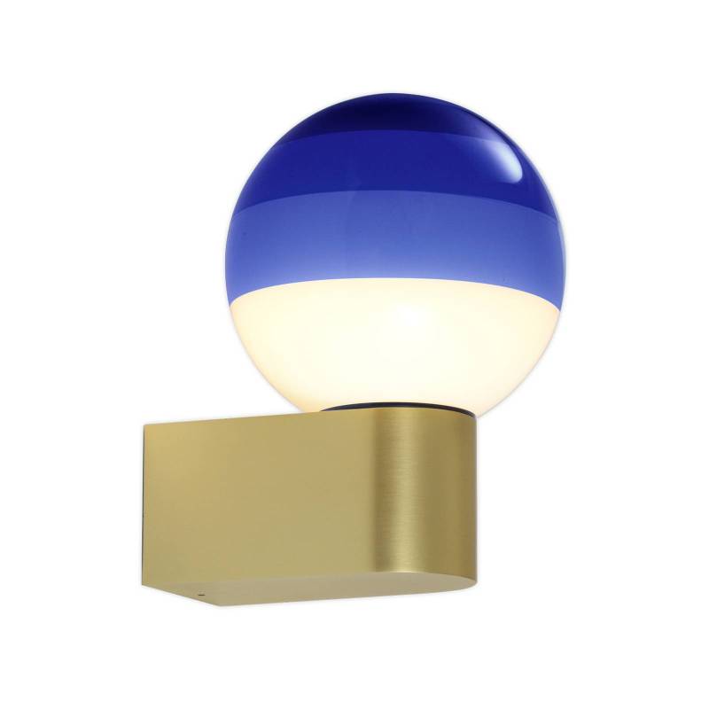 MARSET Dipping Light A1 LED-Wandlampe, blau/gold von Marset