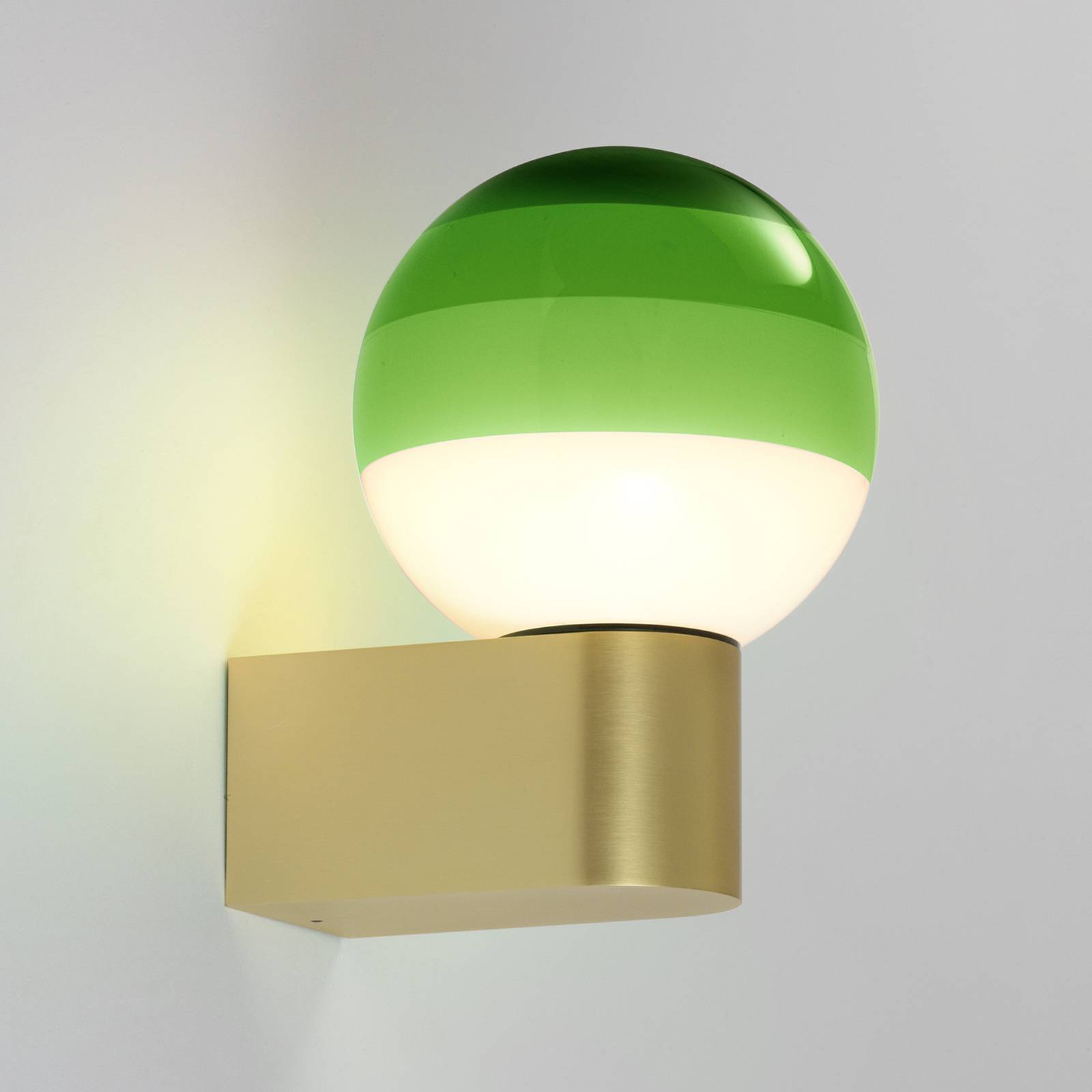 MARSET Dipping Light A1 LED-Wandlampe, grün/gold MARSET Dipping Light A1 LED-Wandlampe, grün/gold von Marset