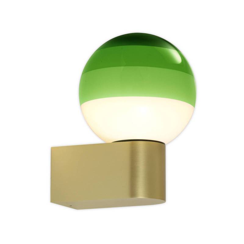MARSET Dipping Light A1 LED-Wandlampe, grün/gold von Marset