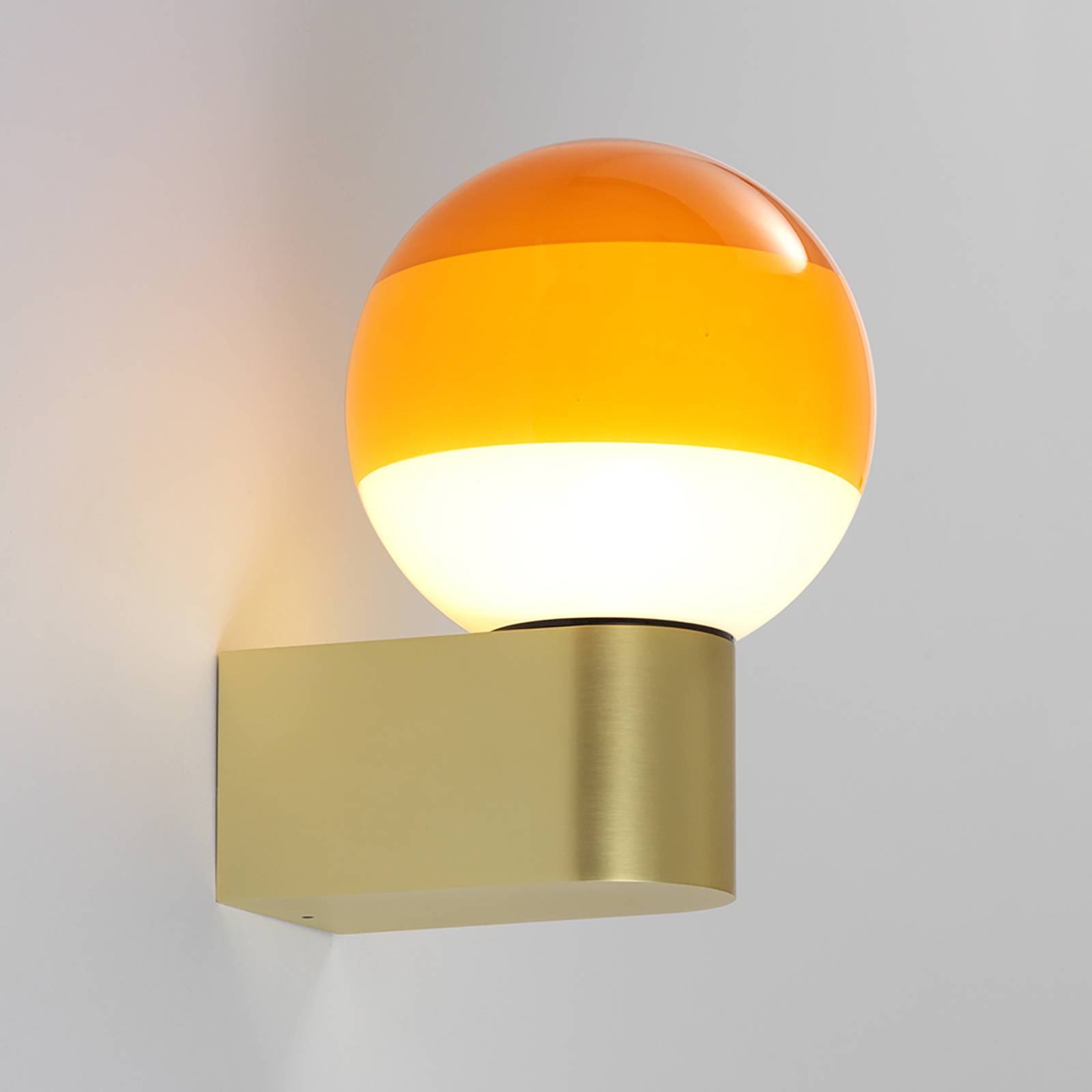 MARSET Dipping Light A1 LED-Wandlampe, orange/gold MARSET Dipping Light A1 LED-Wandlampe, orange/gold von Marset