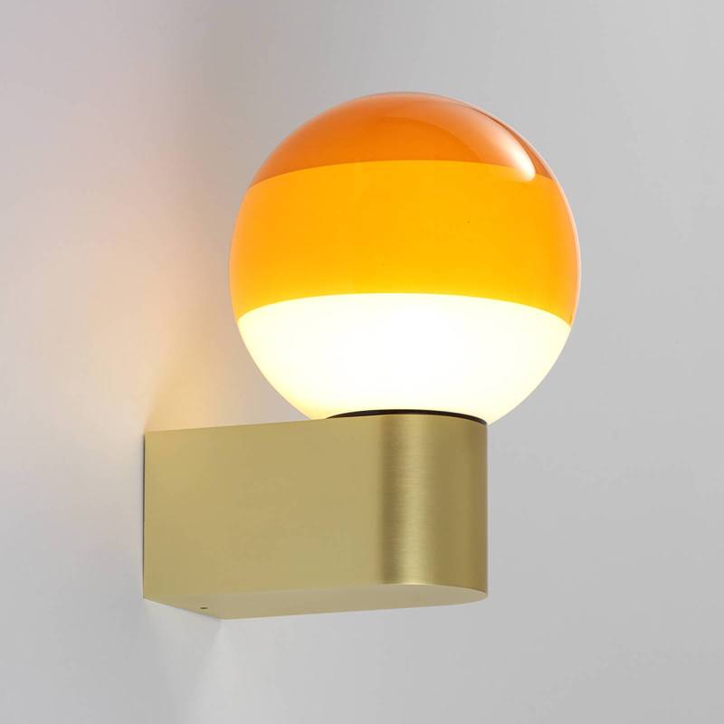 MARSET Dipping Light A1 LED-Wandlampe, orange/gold von Marset