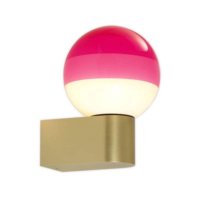 MARSET Dipping Light A1 LED-Wandlampe, rosa/gold von Marset