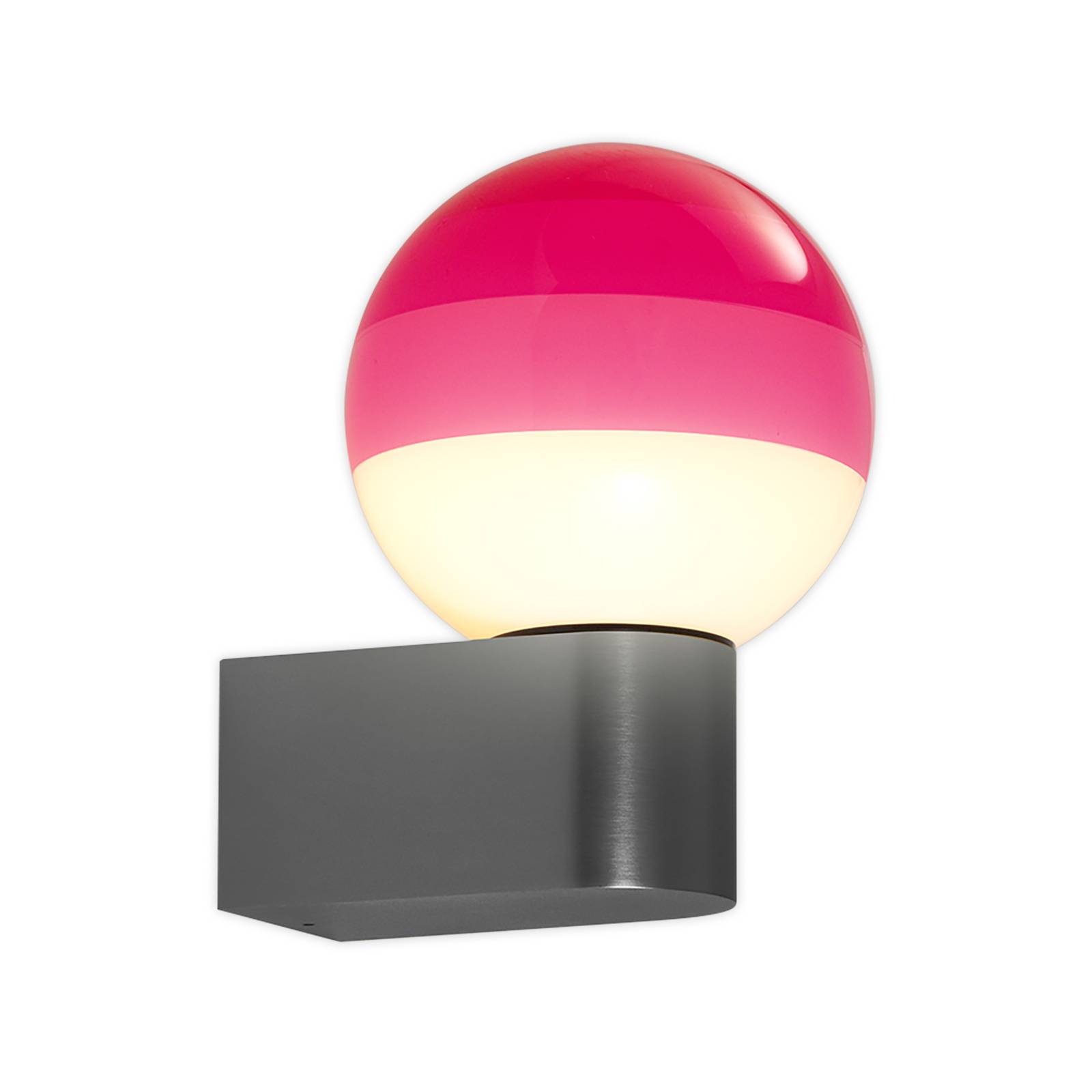 MARSET Dipping Light A1 LED-Wandlampe, rosa/grau von Marset
