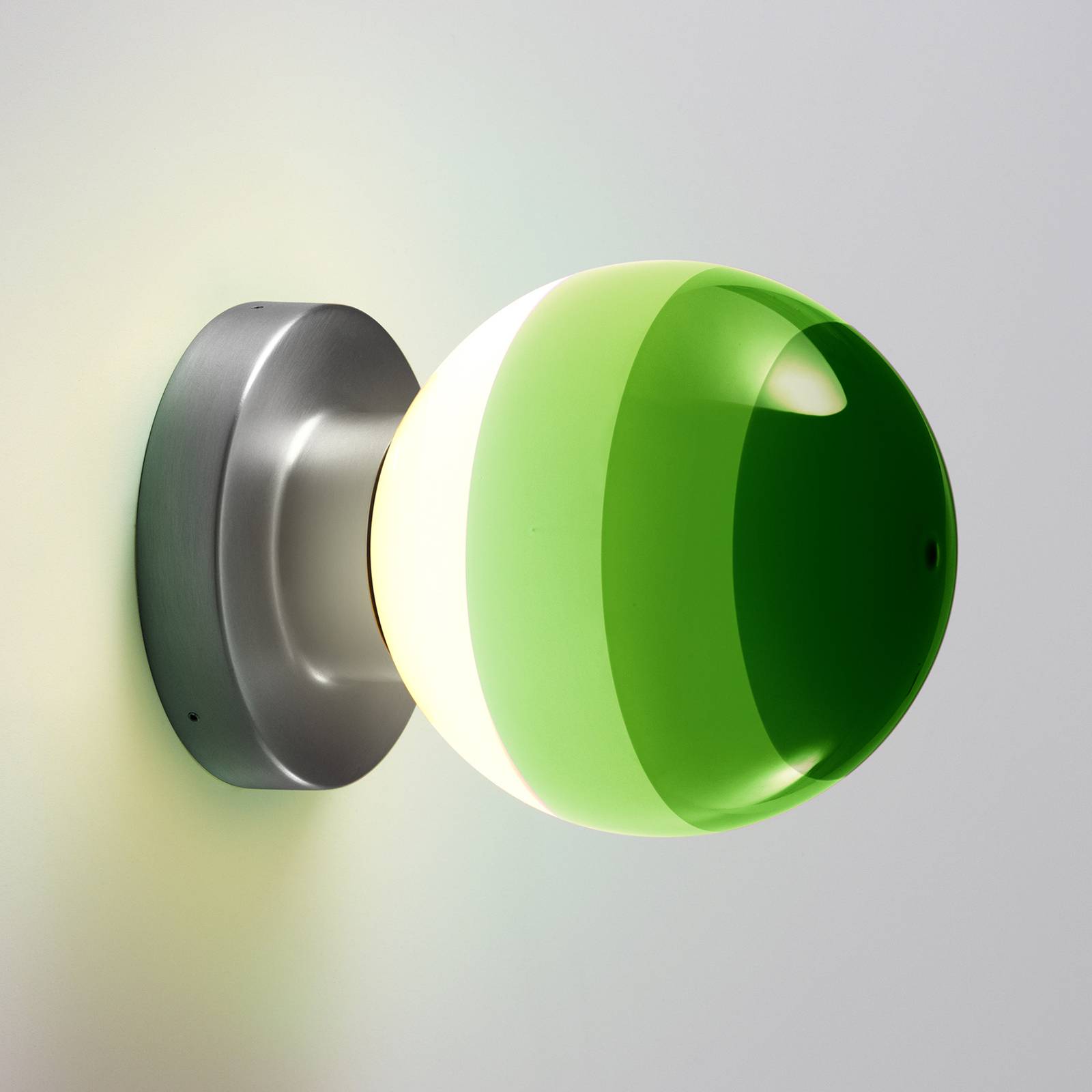 MARSET Dipping Light A2 LED-Wandlampe, grün/grau MARSET Dipping Light A2 LED-Wandlampe, grün/grau von Marset