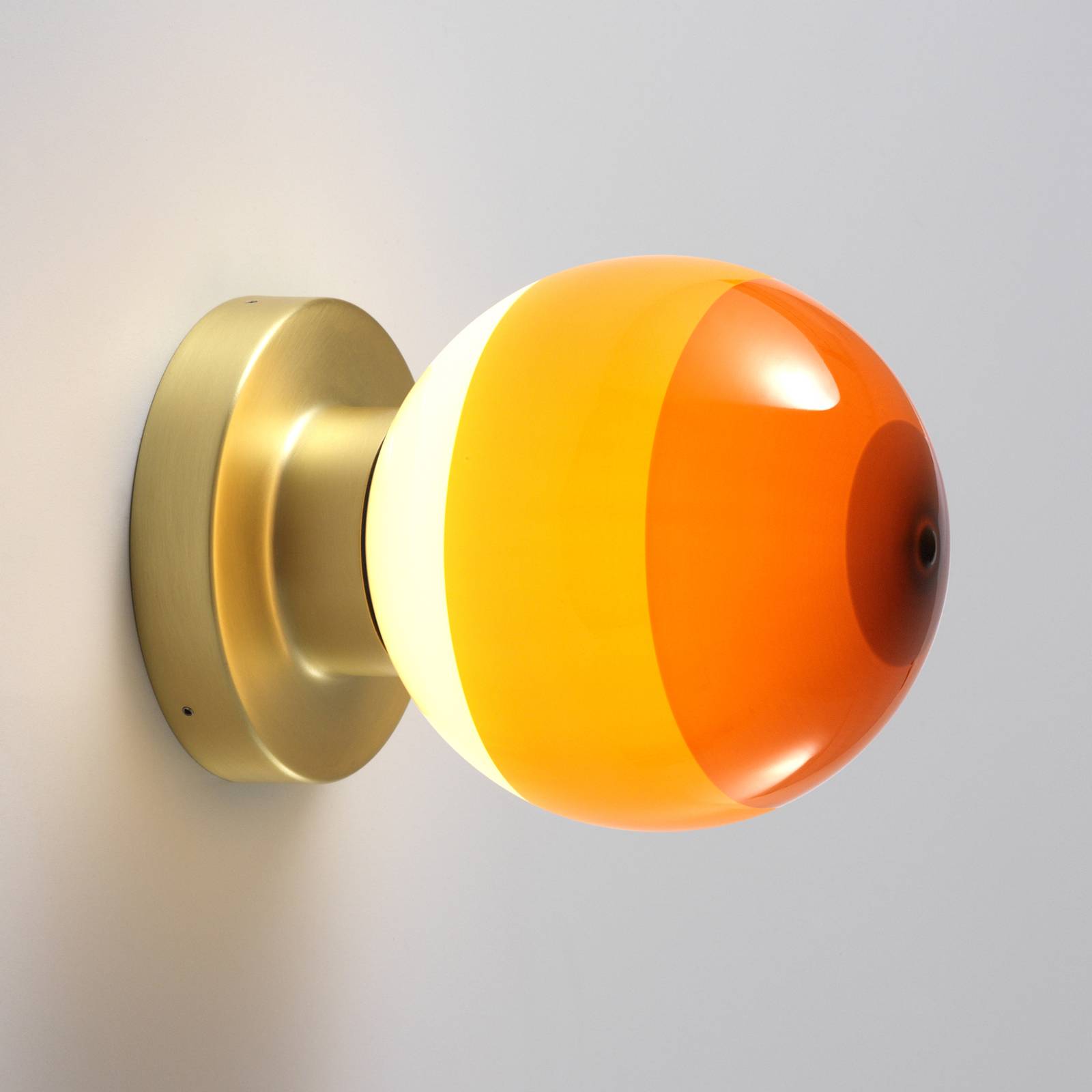 MARSET Dipping Light A2 LED-Wandlampe, orange/gold MARSET Dipping Light A2 LED-Wandlampe, orange/gold von Marset