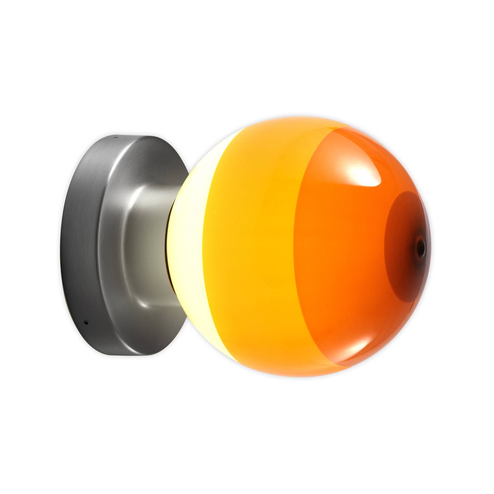 MARSET Dipping Light A2 LED-Wandlampe, orange/grau von Marset