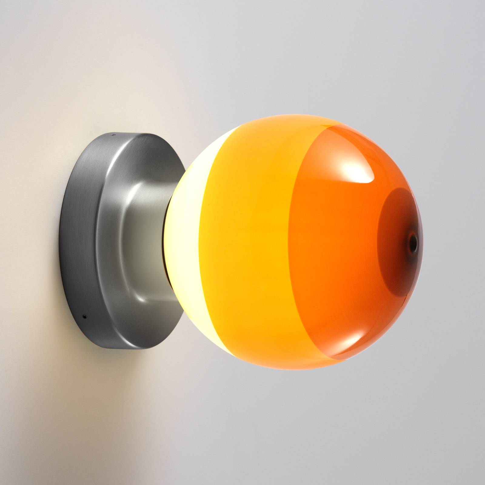 MARSET Dipping Light A2 LED-Wandlampe, orange/grau MARSET Dipping Light A2 LED-Wandlampe, orange/grau von Marset