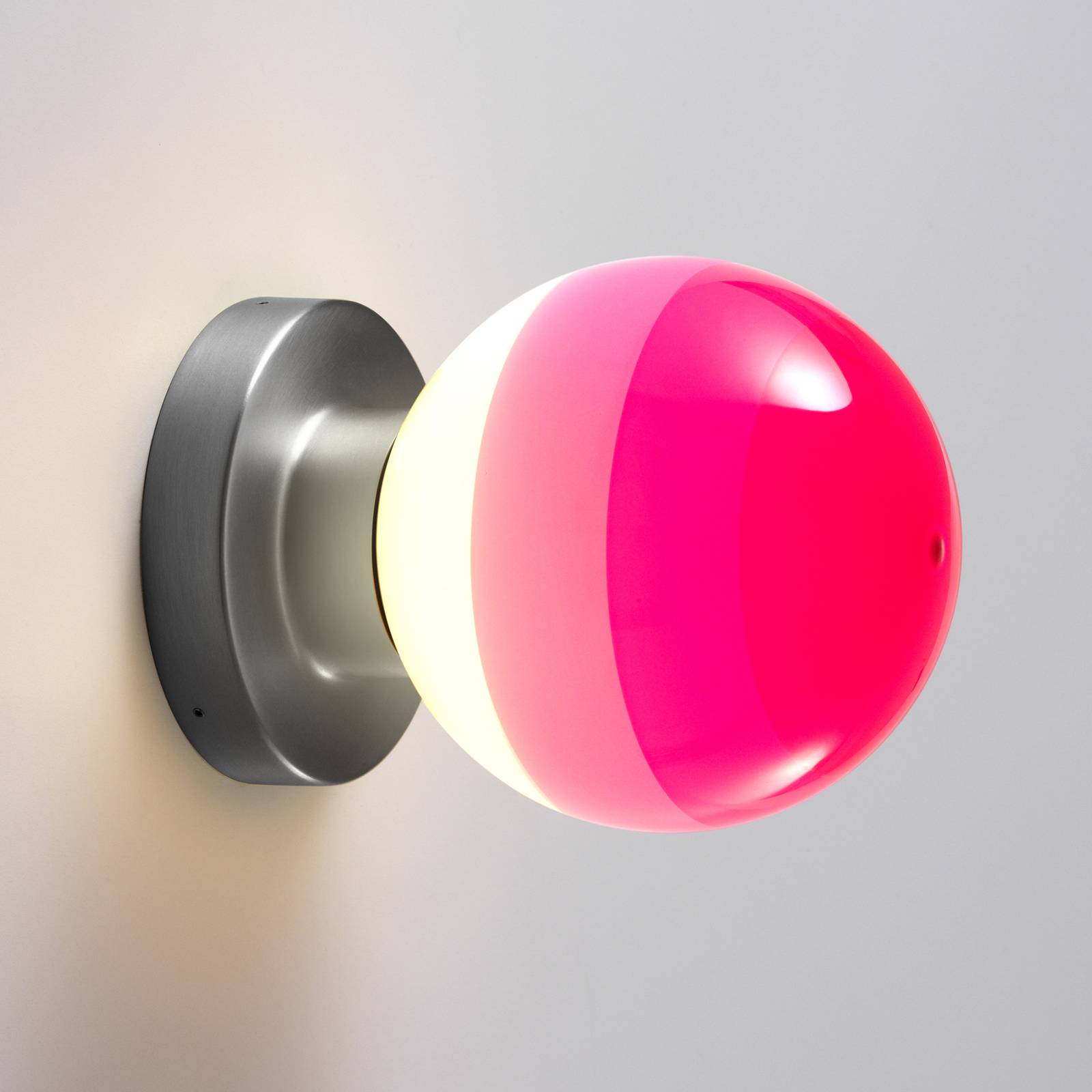 MARSET Dipping Light A2 LED-Wandlampe, rosa/grau MARSET Dipping Light A2 LED-Wandlampe, rosa/grau von Marset