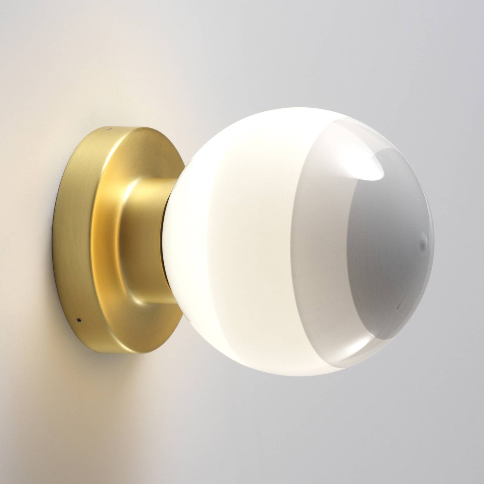 MARSET Dipping Light A2 LED-Wandlampe, weiß/gold MARSET Dipping Light A2 LED-Wandlampe, weiß/gold von Marset