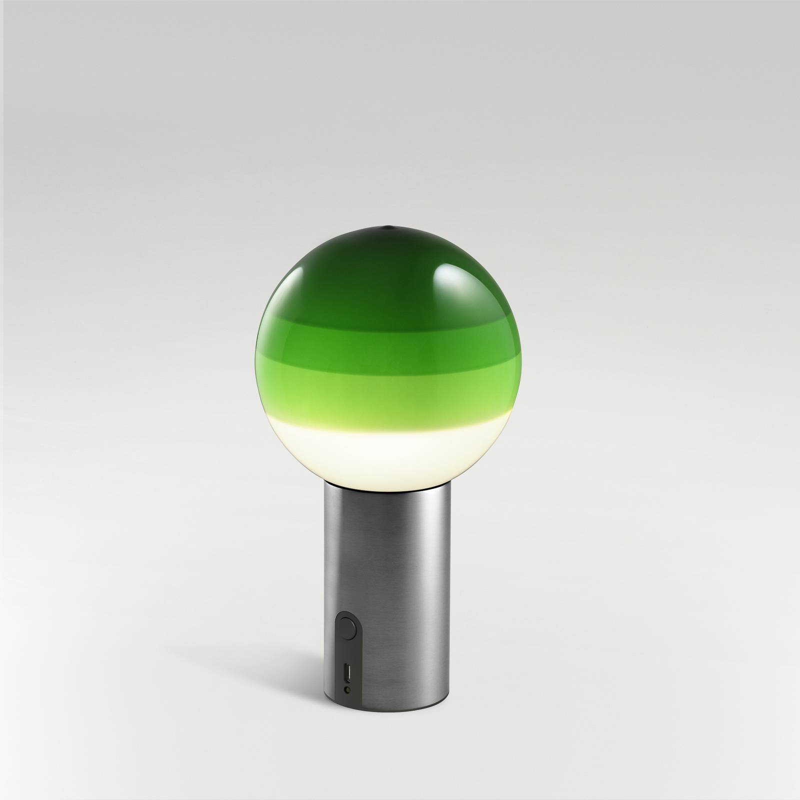 MARSET Dipping Light Akku-Tischlampe grün/grafit von Marset