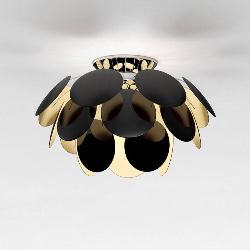 MARSET Discocó Deckenlampe Ø 68 cm schwarz/gold von Marset