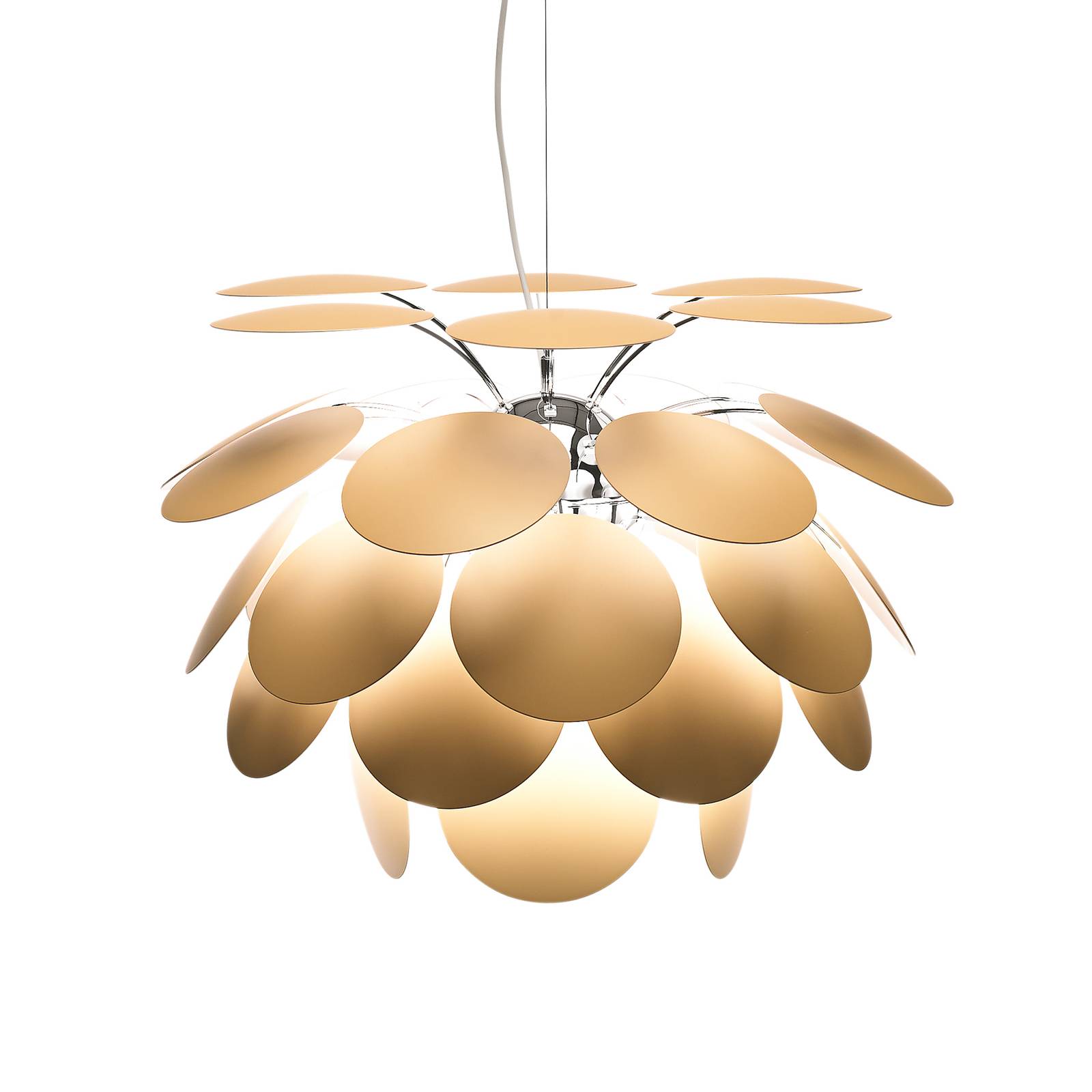 MARSET Discocó Pendellampe Ø 68 cm beige matt von Marset