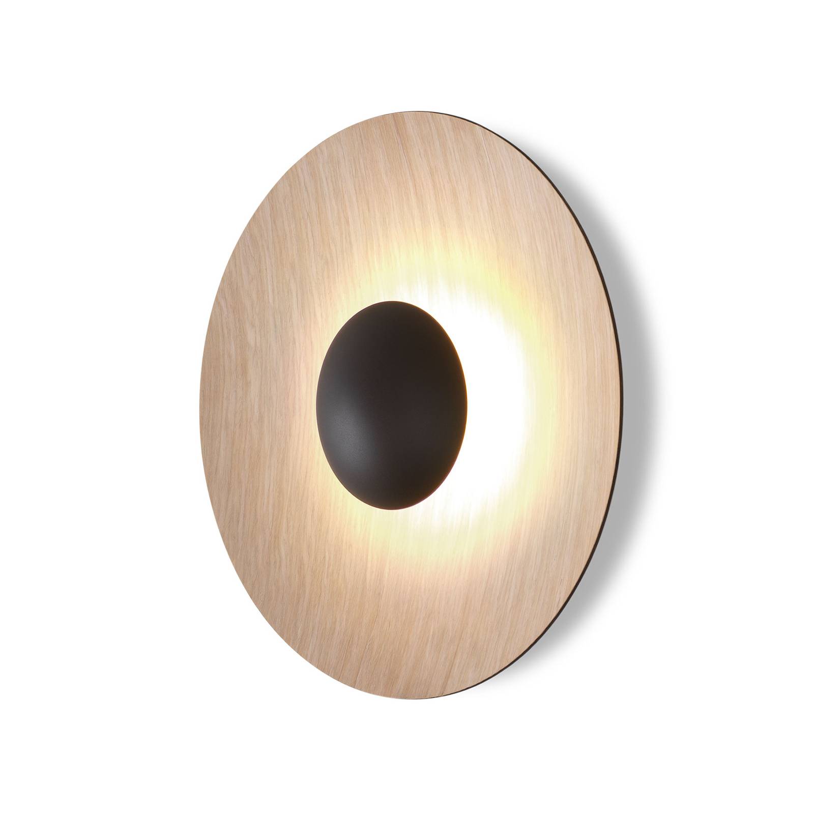 MARSET Ginger 20C LED-Wandlampe Ø20cm eiche/eiche MARSET Ginger 20C LED-Wandlampe Ø20cm eiche/eiche von Marset