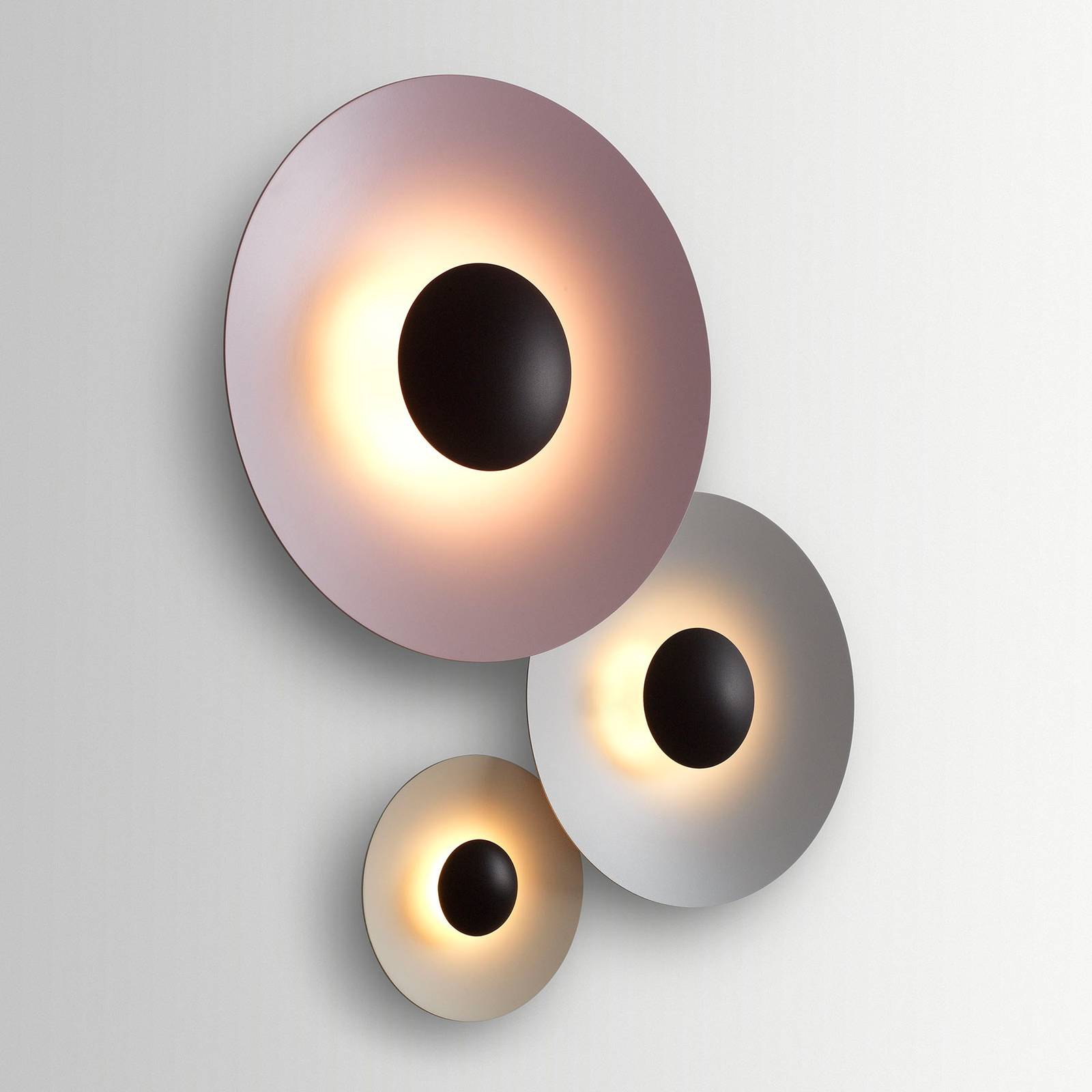 MARSET Ginger 20C LED-Wandlampe Ø20cm steingrau MARSET Ginger 20C LED-Wandlampe Ø20cm steingrau von Marset