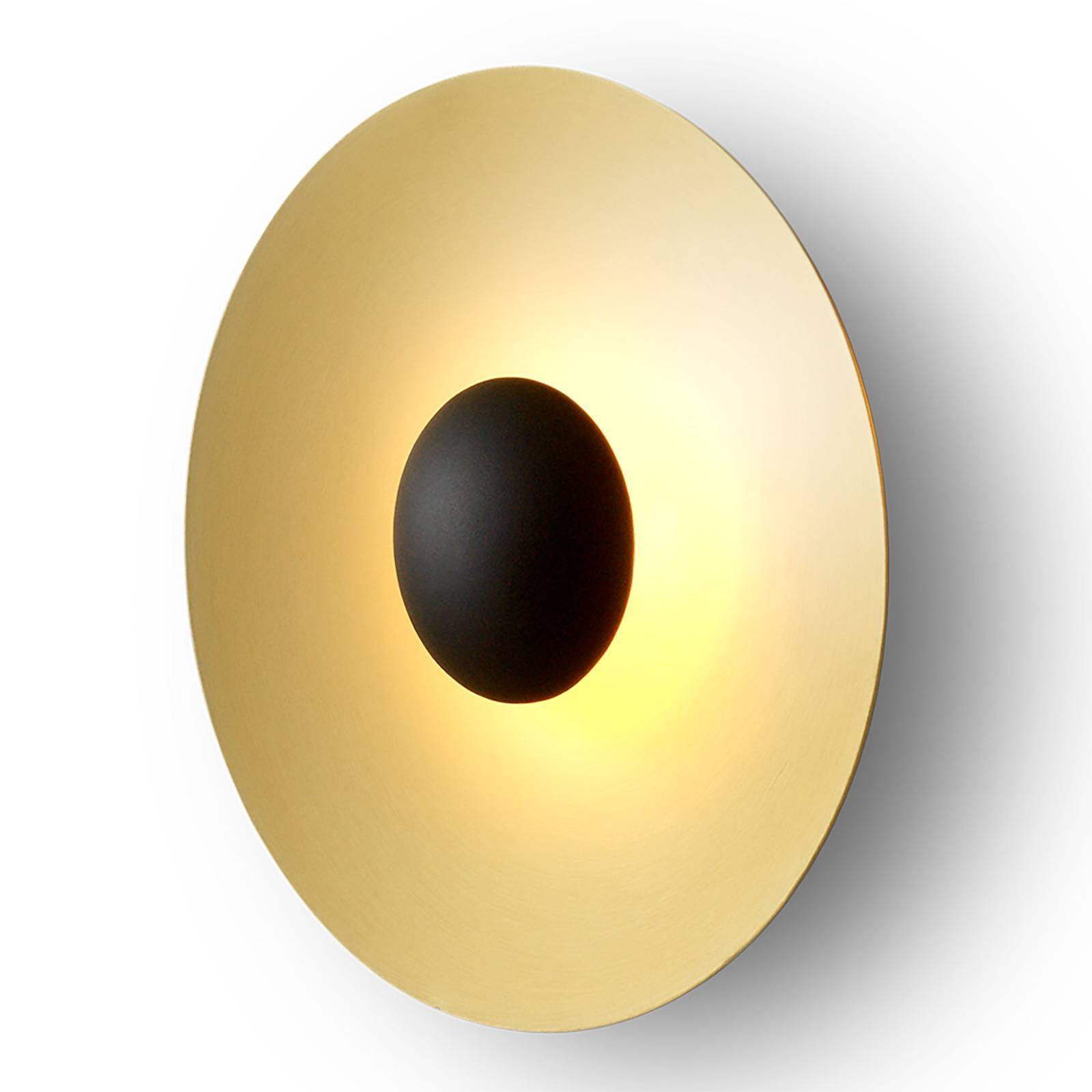 MARSET Ginger 32C LED-Wandlampe Ø32cm messing MARSET Ginger 32C LED-Wandlampe Ø32cm messing von Marset
