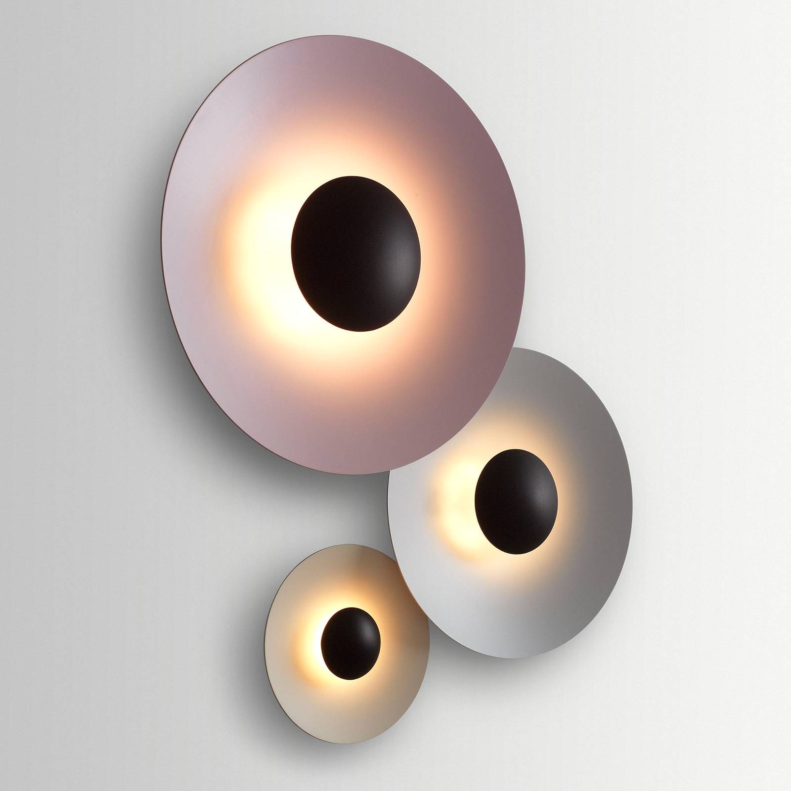 MARSET Ginger 32C LED-Wandlampe Ø32cm steingrau MARSET Ginger 32C LED-Wandlampe Ø32cm steingrau von Marset