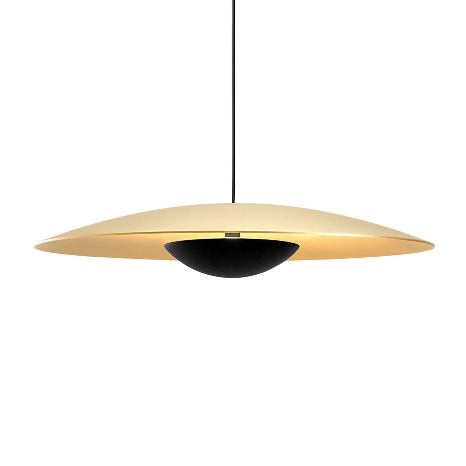 MARSET Ginger LED-Pendel, Triac Ø32cm messing MARSET Ginger LED-Pendel, Triac Ø32cm messing von Marset