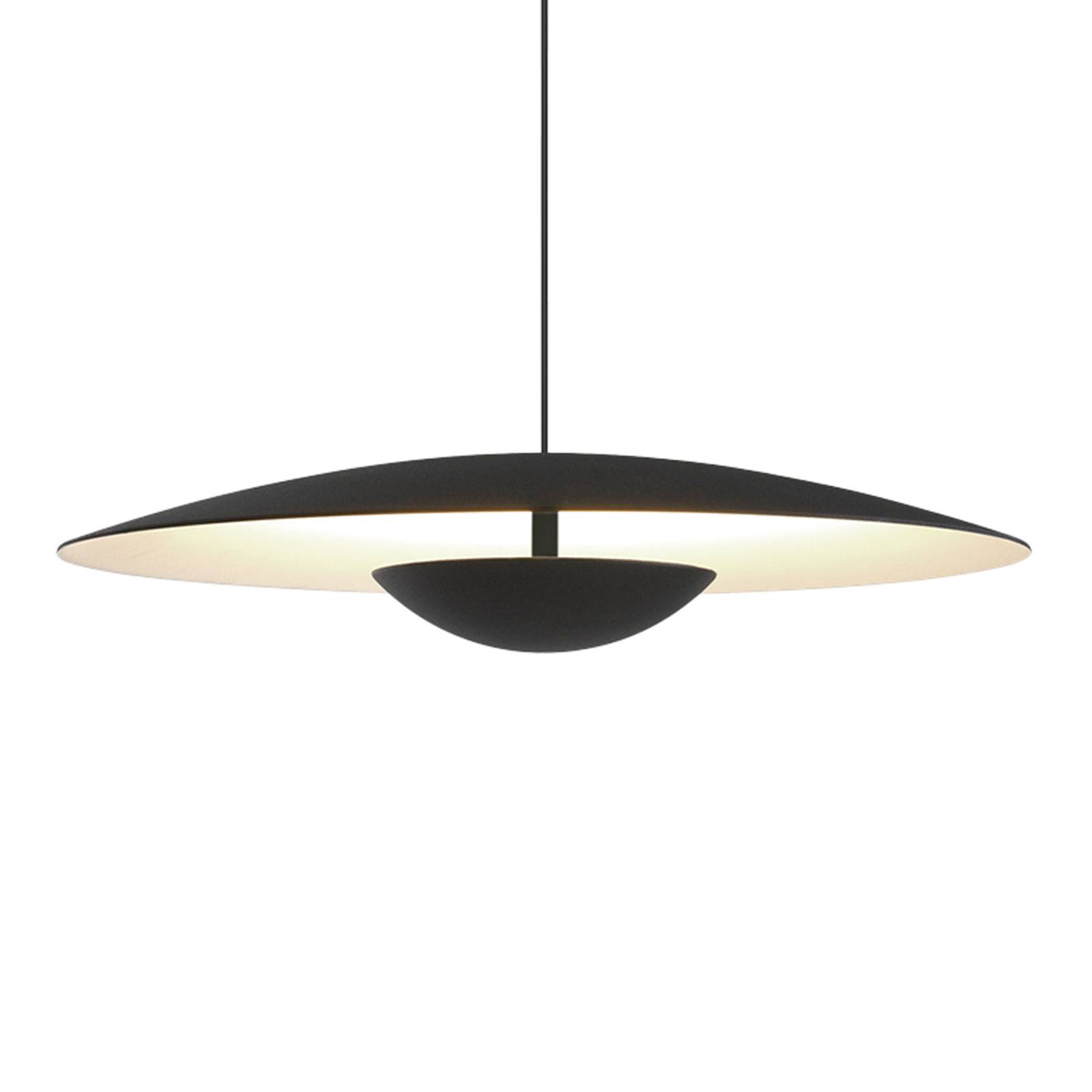 MARSET Ginger LED-Pendel, Triac Ø32cm schwarz/weiß MARSET Ginger LED-Pendel, Triac Ø32cm schwarz/weiß von Marset