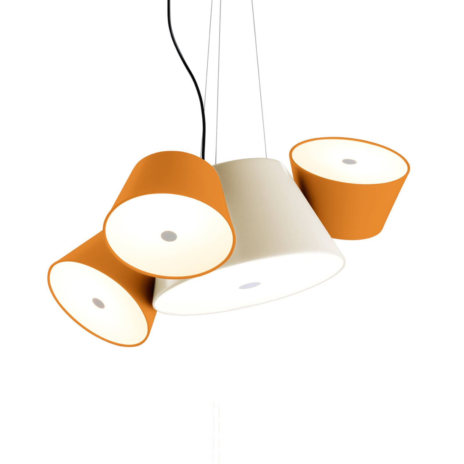 MARSET Tam Tam Mini, matt, weiß/orange MARSET Tam Tam Mini, matt, weiß/orange von Marset
