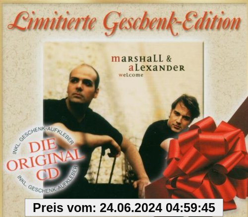 Welcome-Geschenk Sonderedition von Marshall & Alexander