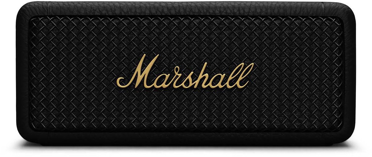 Emberton II Bluetooth-Lautsprecher schwarz/messing von Marshall