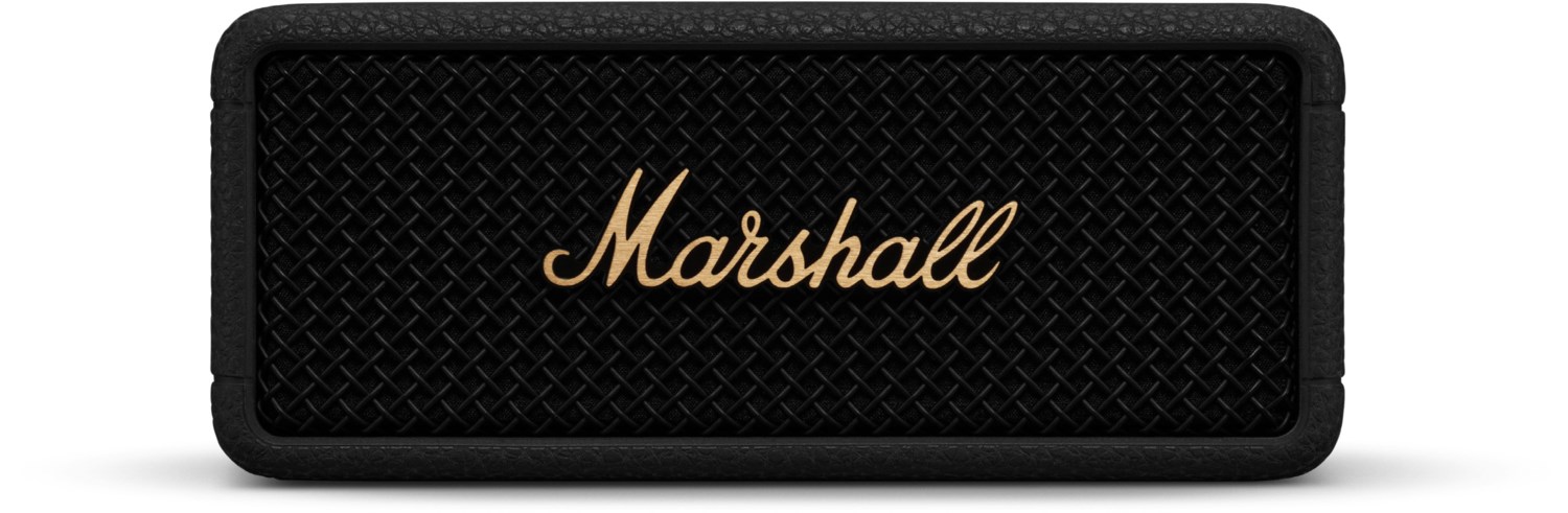 Emberton III Bluetooth-Lautsprecher schwarz/messing Emberton III Bluetooth-Lautsprecher schwarz/messing von Marshall