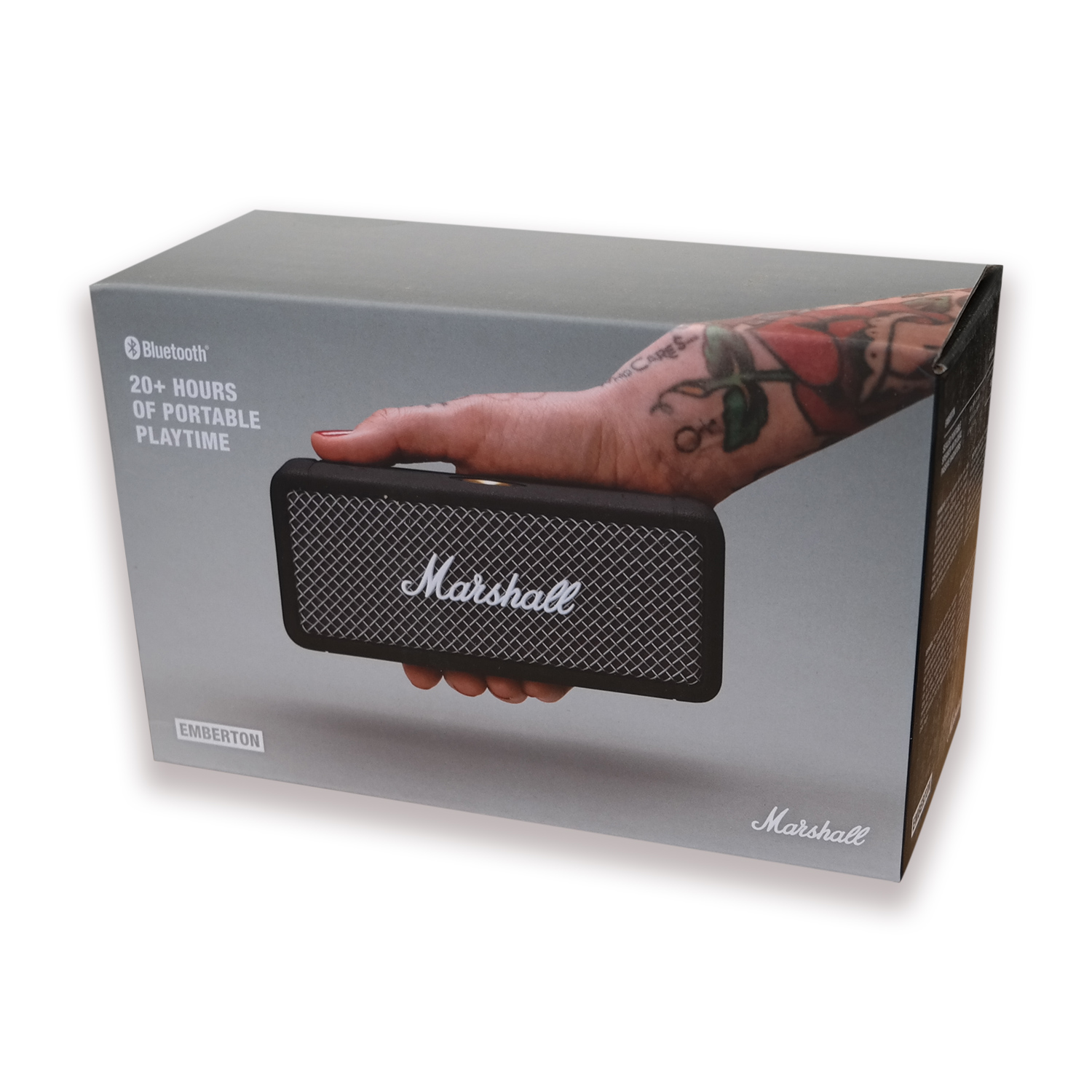 Marshall Emberton BT Bluetooth Lautsprecher, wasserfest schwarz von Marshall