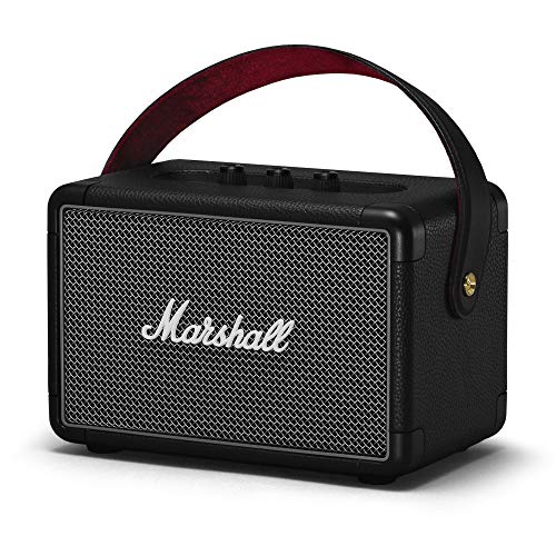 Marshall Kilburn II Bluetooth Tragbarer Lautsprecher, Kabelloser, Wasserabweisend - Schwarz, EU von Marshall
