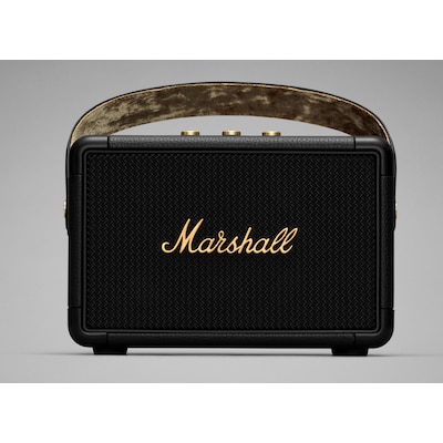 Marshall Kilburn II Tragbarer Bluetooth Lautsprecher Black & Brass schwarz Marshall Kilburn II Tragbarer Bluetooth Lautsprecher Black & Brass schwarz von Marshall