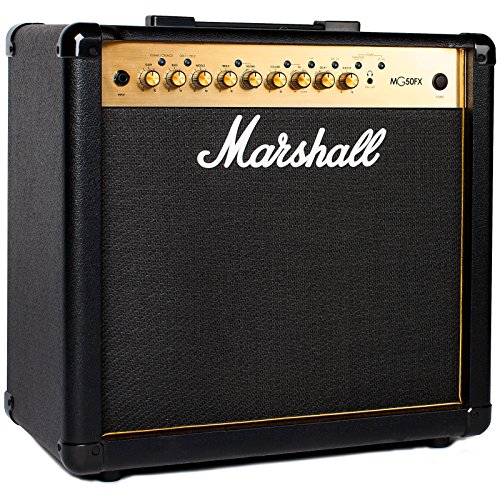 Marshall MG50GFX Black & Gold - Transistor Combo Verstärker für E-Gitarre von Marshall