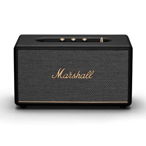 Marshall Stanmore III Bluetooth-Lautsprecher, Kabellos – Schwarz von Marshall