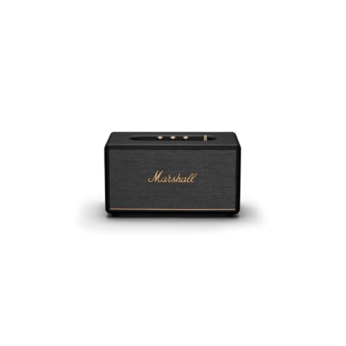 Marshall Stanmore III Bluetooth-Lautsprecher, Kabellos – Schwarz von Marshall