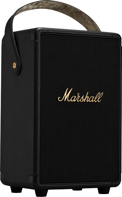 Marshall Tufton Portable Stereo Bluetooth-Speaker (Bluetooth, Black and Brass) von Marshall