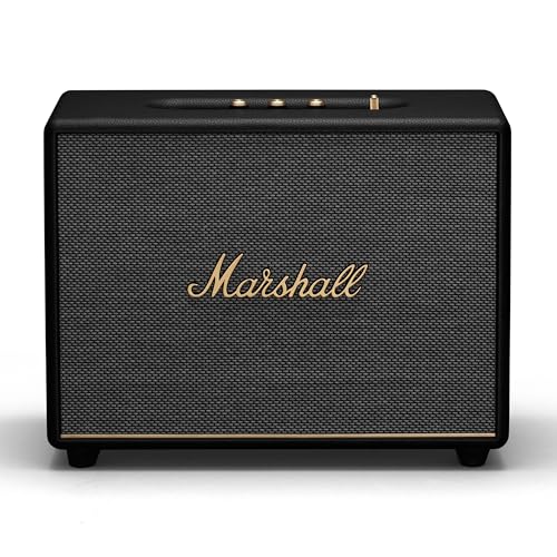 Marshall Woburn III Bluetooth-Lautsprecher, Kabellos – Schwarz von Marshall