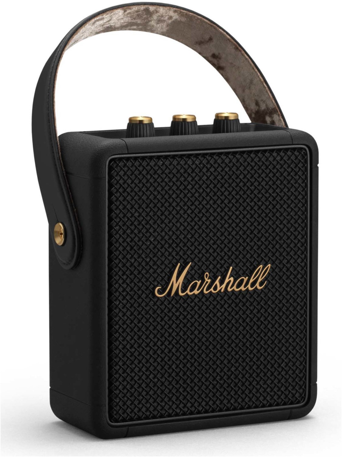 Stockwell II Bluetooth-Lautsprecher schwarz/messing von Marshall